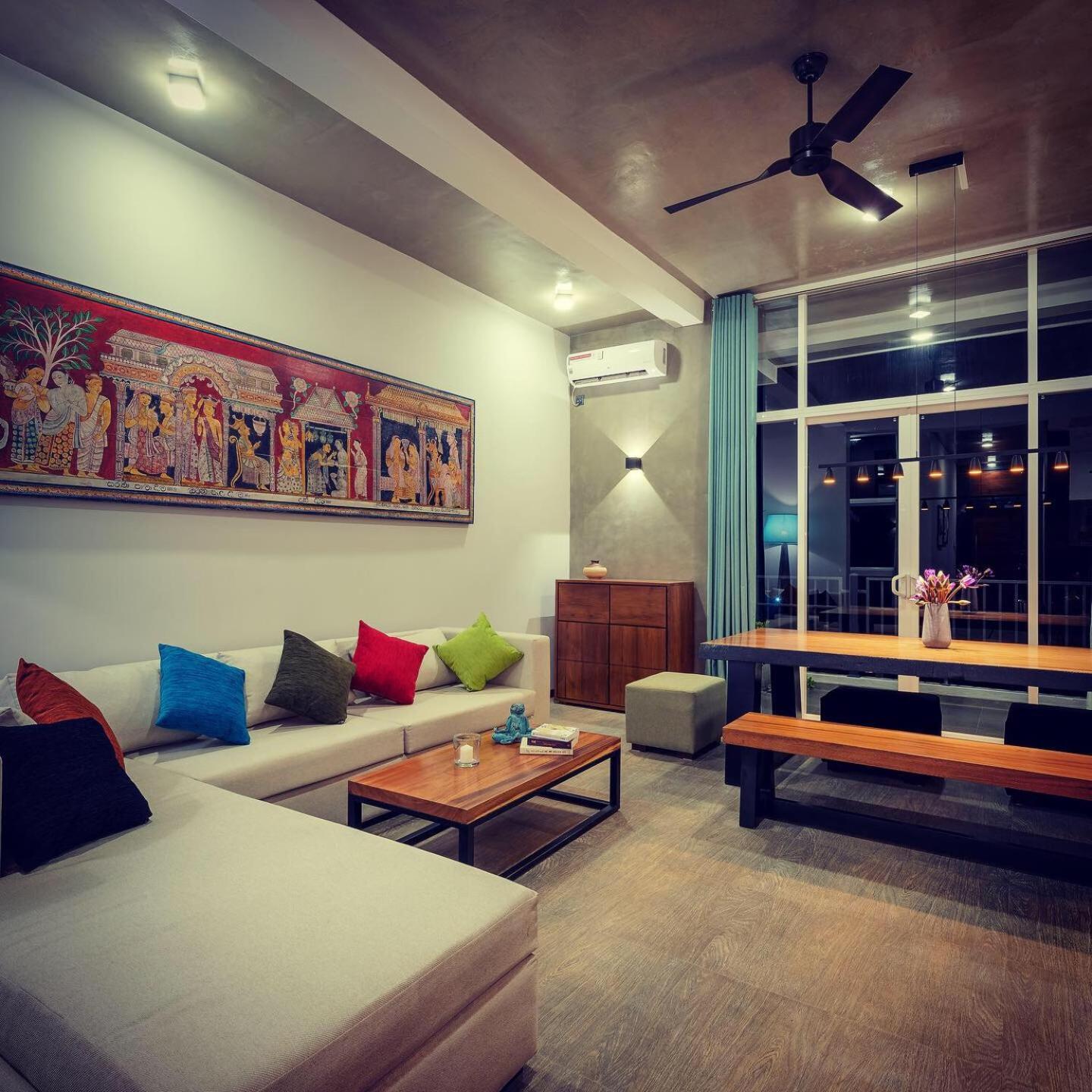 Hikka Hill Loft Apartment Hikkaduwa Bagian luar foto