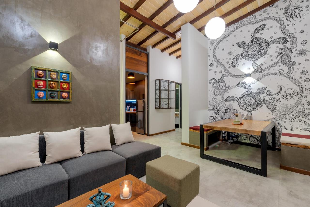Hikka Hill Loft Apartment Hikkaduwa Bagian luar foto
